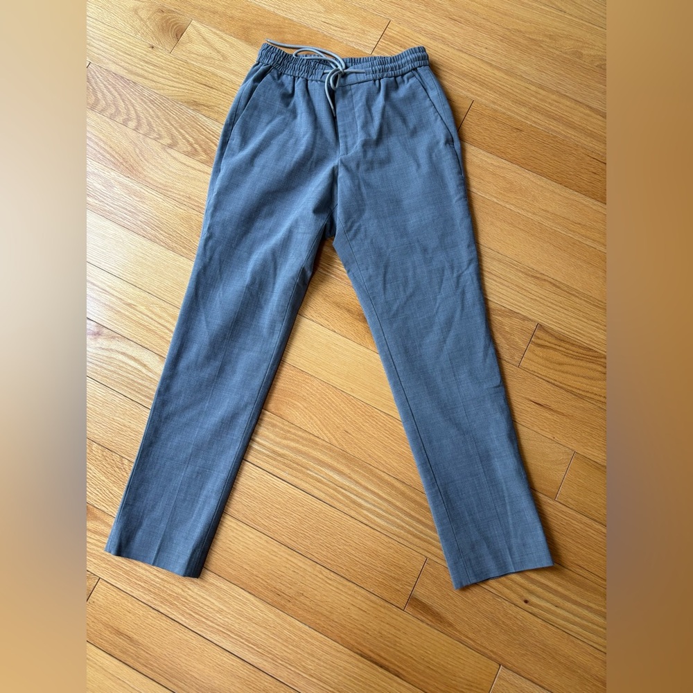 Men's Gray Express Dress Pants
